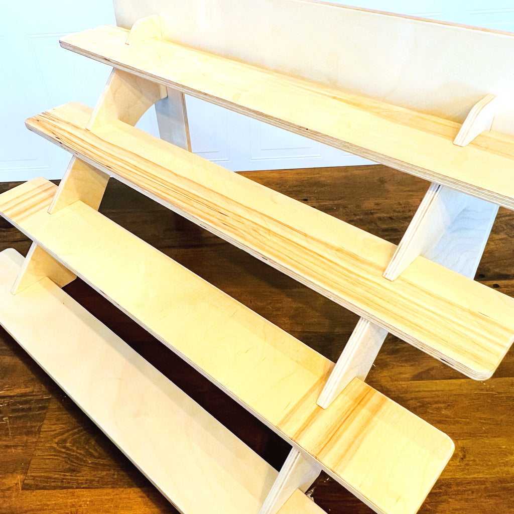 Clearance 30" 4tier Display Stand Last One! Wood Evolutions